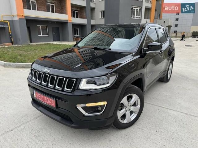 Черный Джип Компас, объемом двигателя 2.4 л и пробегом 91 тыс. км за 15200 $, фото 1 на Automoto.ua