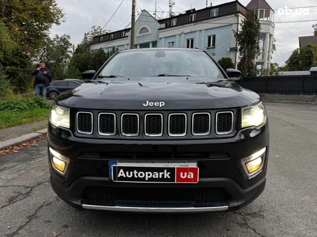 Чорний Джип Compass, об'ємом двигуна 2.4 л та пробігом 74 тис. км за 17490 $, фото 1 на Automoto.ua
