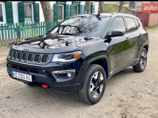 Черный Джип Компас, объемом двигателя 2.36 л и пробегом 146 тыс. км за 16799 $, фото 55 на Automoto.ua