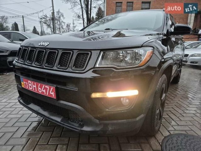 Черный Джип Компас, объемом двигателя 2.4 л и пробегом 164 тыс. км за 13700 $, фото 12 на Automoto.ua