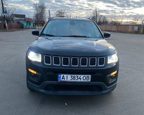 Черный Джип Компас, объемом двигателя 2.36 л и пробегом 100 тыс. км за 14800 $, фото 1 на Automoto.ua