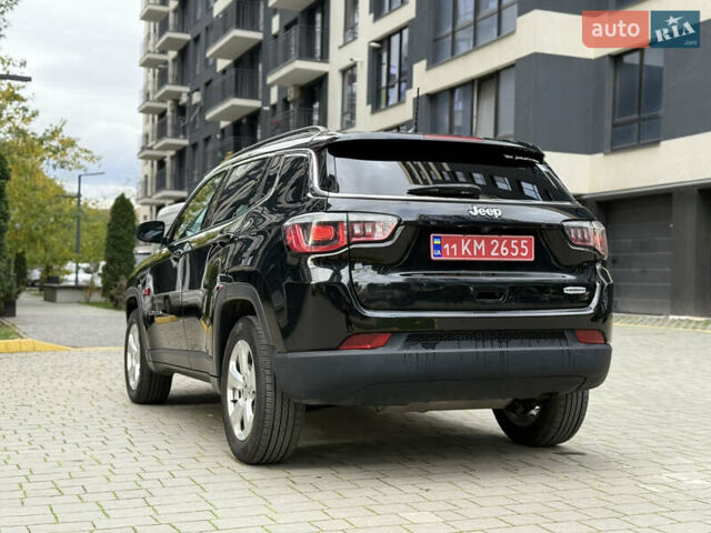 Джип Компас 2018 в Ивано-Франковске на Automoto.ua Черный Джип Компас, объемом двигателя 2.4 л и пробегом 100 тыс. км за 13499 $, фото 9 на Automoto.ua