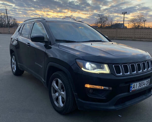 Черный Джип Компас, объемом двигателя 2.4 л и пробегом 100 тыс. км за 14300 $, фото 2 на Automoto.ua