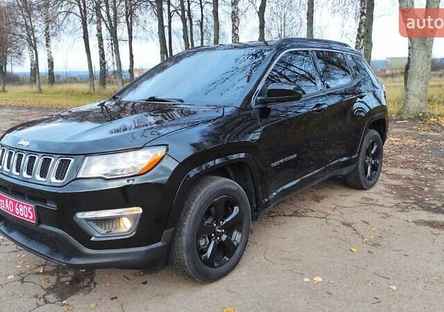 Черный Джип Компас, объемом двигателя 2.4 л и пробегом 151 тыс. км за 13999 $, фото 13 на Automoto.ua
