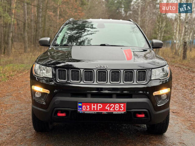 Чорний Джип Compass, об'ємом двигуна 2.4 л та пробігом 122 тис. км за 16377 $, фото 1 на Automoto.ua