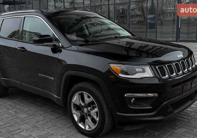 Черный Джип Компас, объемом двигателя 2.36 л и пробегом 130 тыс. км за 16900 $, фото 7 на Automoto.ua