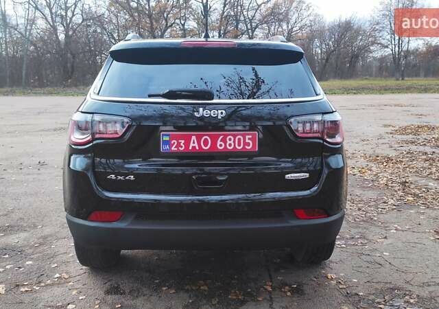 Черный Джип Компас, объемом двигателя 2.4 л и пробегом 151 тыс. км за 13999 $, фото 1 на Automoto.ua