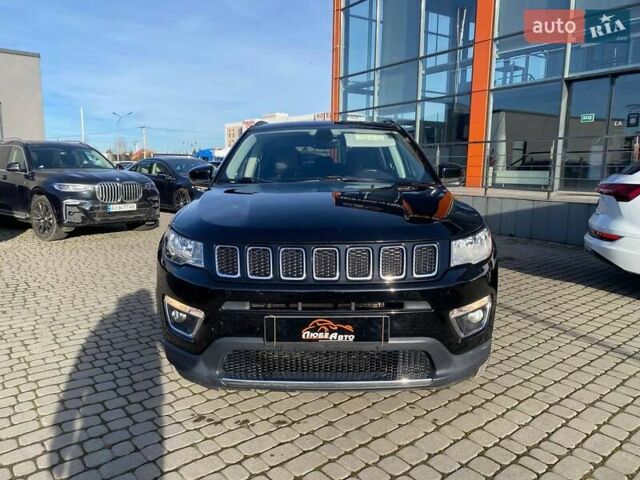 Черный Джип Компас, объемом двигателя 2.4 л и пробегом 128 тыс. км за 15600 $, фото 1 на Automoto.ua