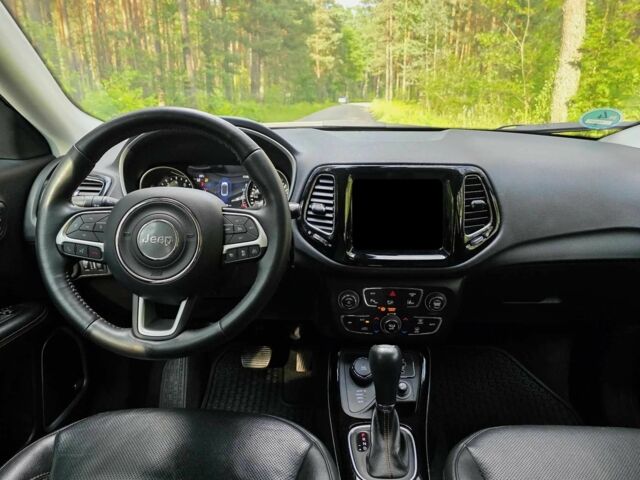 Черный Джип Компас, объемом двигателя 2 л и пробегом 95 тыс. км за 8500 $, фото 7 на Automoto.ua