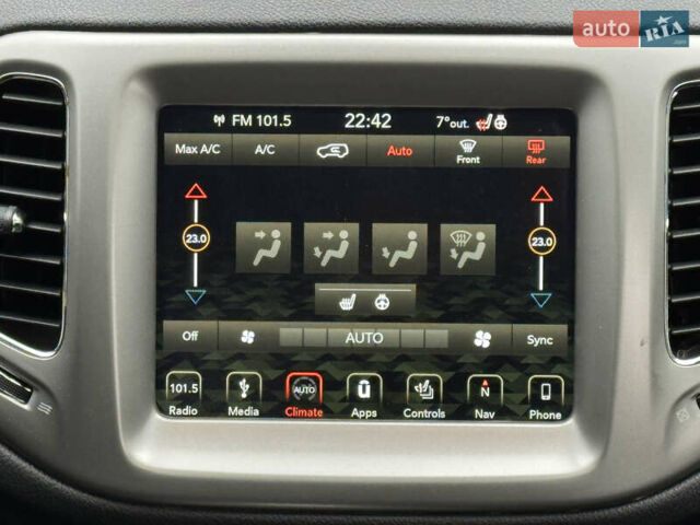 Чорний Джип Compass, об'ємом двигуна 2.36 л та пробігом 146 тис. км за 13500 $, фото 23 на Automoto.ua