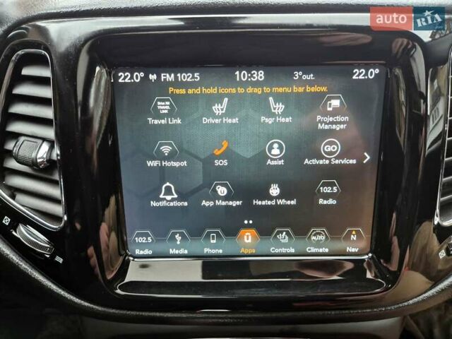 Черный Джип Компас, объемом двигателя 2.36 л и пробегом 117 тыс. км за 15800 $, фото 31 на Automoto.ua