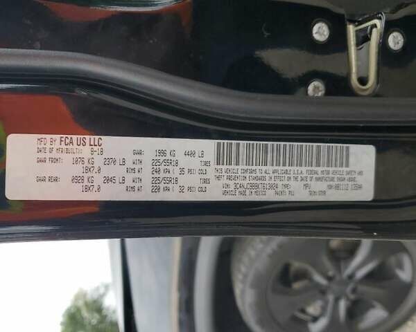 Черный Джип Компас, объемом двигателя 2.36 л и пробегом 90 тыс. км за 11600 $, фото 12 на Automoto.ua