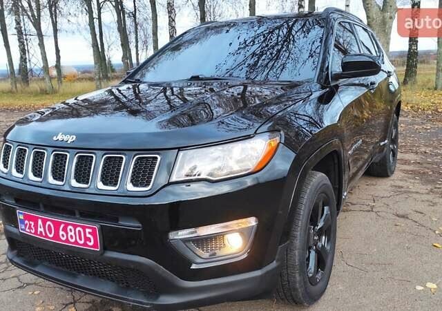 Черный Джип Компас, объемом двигателя 2.4 л и пробегом 151 тыс. км за 13999 $, фото 17 на Automoto.ua