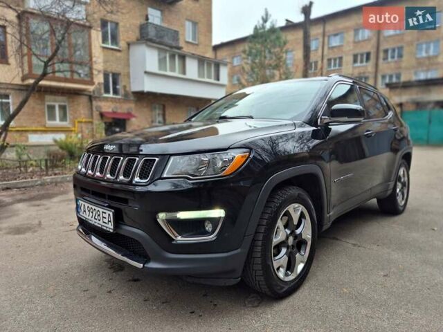 Черный Джип Компас, объемом двигателя 2.36 л и пробегом 117 тыс. км за 15800 $, фото 2 на Automoto.ua