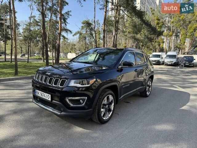 Черный Джип Компас, объемом двигателя 2.36 л и пробегом 95 тыс. км за 15999 $, фото 19 на Automoto.ua