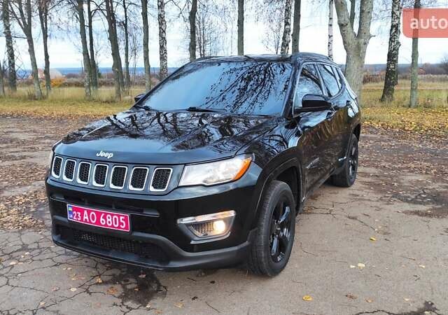 Черный Джип Компас, объемом двигателя 2.4 л и пробегом 151 тыс. км за 13999 $, фото 11 на Automoto.ua