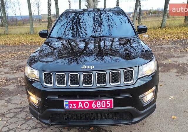 Черный Джип Компас, объемом двигателя 2.4 л и пробегом 151 тыс. км за 13999 $, фото 14 на Automoto.ua