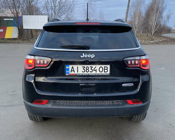 Черный Джип Компас, объемом двигателя 2.4 л и пробегом 100 тыс. км за 14300 $, фото 4 на Automoto.ua