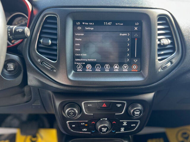 Черный Джип Компас, объемом двигателя 2.4 л и пробегом 119 тыс. км за 17900 $, фото 10 на Automoto.ua