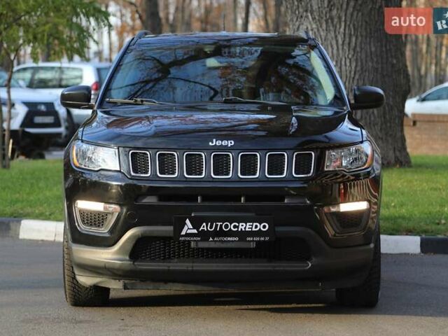 Черный Джип Компас, объемом двигателя 2.4 л и пробегом 52 тыс. км за 16500 $, фото 1 на Automoto.ua