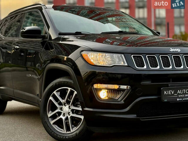 Черный Джип Компас, объемом двигателя 2.36 л и пробегом 55 тыс. км за 16900 $, фото 2 на Automoto.ua