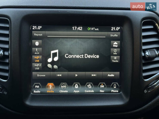 Джип Compass 2019 у Луцьку на Automoto.ua Чорний Джип Compass, об'ємом двигуна 2 л та пробігом 231 тис. км за 18999 $, фото 16 на Automoto.ua