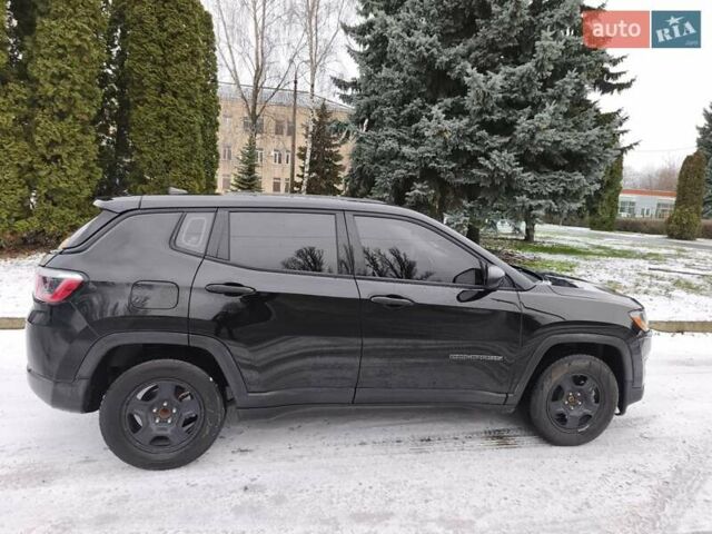 Черный Джип Компас, объемом двигателя 2.4 л и пробегом 182 тыс. км за 13750 $, фото 5 на Automoto.ua