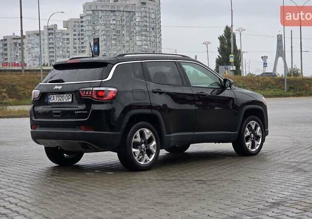Черный Джип Компас, объемом двигателя 2.4 л и пробегом 135 тыс. км за 14499 $, фото 10 на Automoto.ua