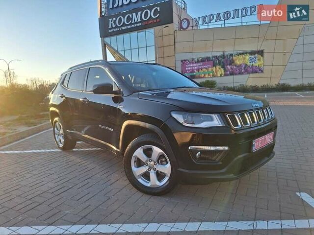 Черный Джип Компас, объемом двигателя 2.36 л и пробегом 139 тыс. км за 13699 $, фото 2 на Automoto.ua