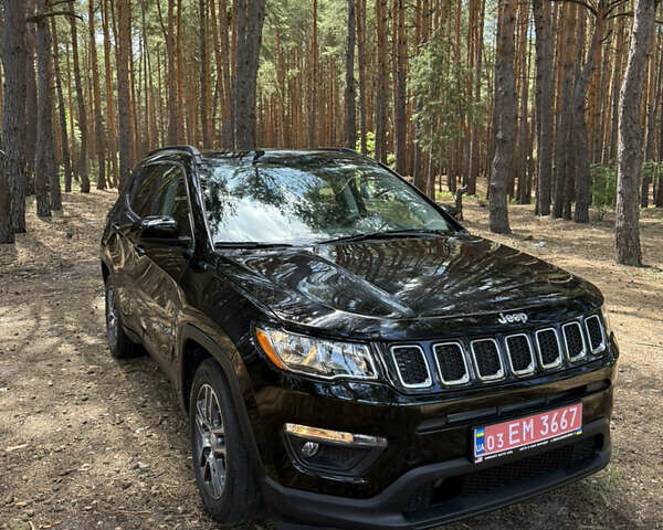 Черный Джип Компас, объемом двигателя 2.4 л и пробегом 37 тыс. км за 16300 $, фото 2 на Automoto.ua