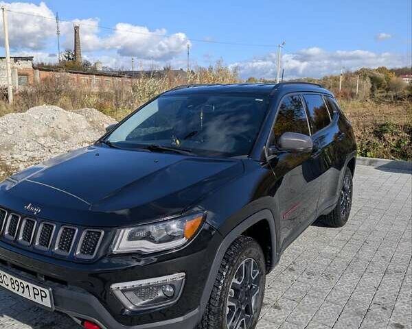 Джип Compass 2020 у Львові на Automoto.ua Чорний Джип Compass, об'ємом двигуна 2.4 л та пробігом 73 тис. км за 18990 $, фото 3 на Automoto.ua