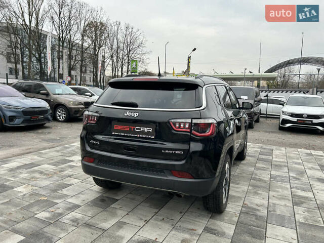 Черный Джип Компас, объемом двигателя 2.36 л и пробегом 54 тыс. км за 19100 $, фото 11 на Automoto.ua