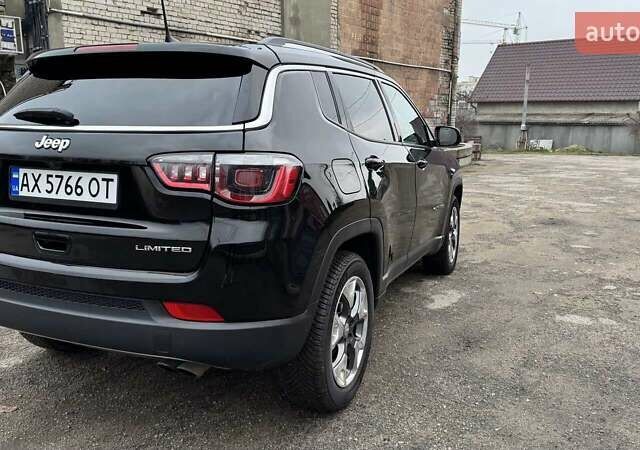 Черный Джип Компас, объемом двигателя 2.36 л и пробегом 76 тыс. км за 17700 $, фото 14 на Automoto.ua