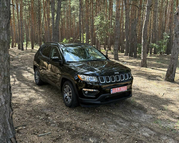 Черный Джип Компас, объемом двигателя 2.4 л и пробегом 37 тыс. км за 16300 $, фото 19 на Automoto.ua