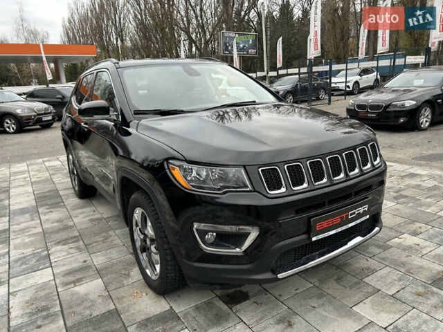 Черный Джип Компас, объемом двигателя 2.36 л и пробегом 54 тыс. км за 19100 $, фото 5 на Automoto.ua