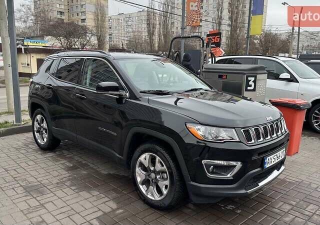 Черный Джип Компас, объемом двигателя 2.36 л и пробегом 76 тыс. км за 17700 $, фото 2 на Automoto.ua