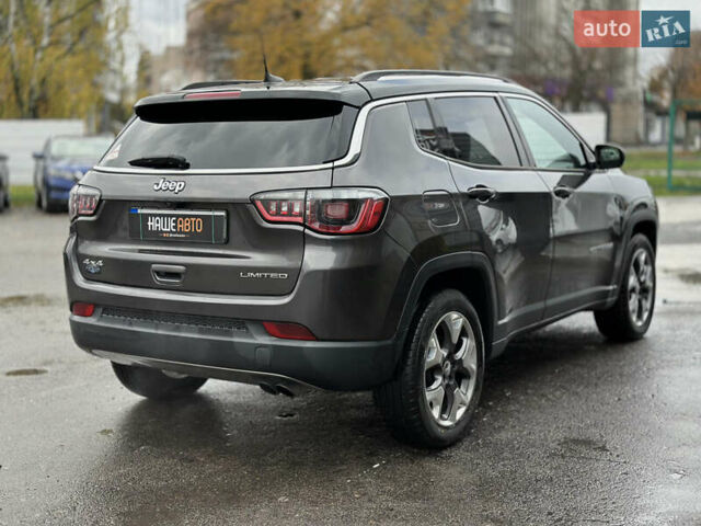 Черный Джип Компас, объемом двигателя 2.36 л и пробегом 154 тыс. км за 18999 $, фото 18 на Automoto.ua