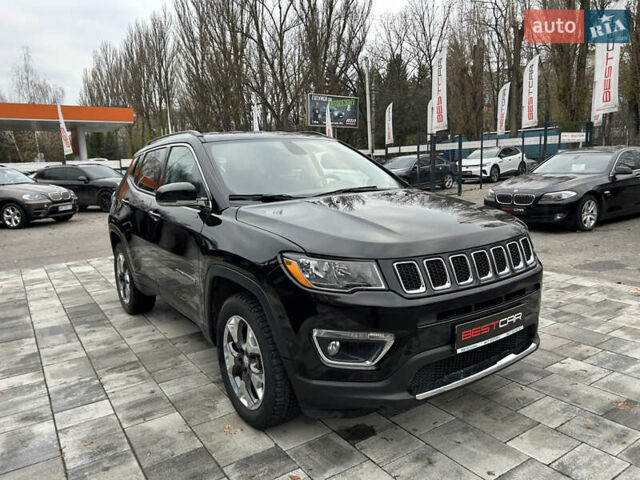 Черный Джип Компас, объемом двигателя 2.36 л и пробегом 54 тыс. км за 19100 $, фото 6 на Automoto.ua
