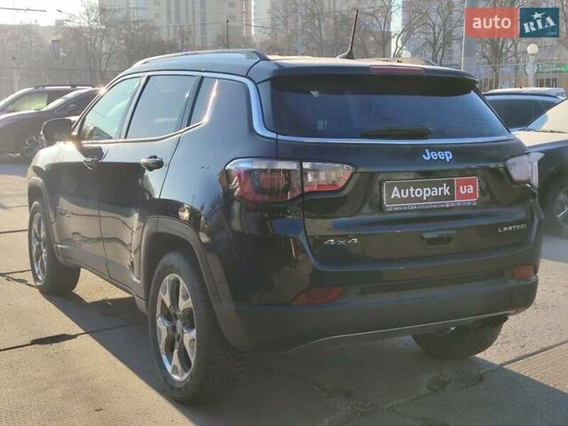 Черный Джип Компас, объемом двигателя 2.4 л и пробегом 52 тыс. км за 17290 $, фото 4 на Automoto.ua