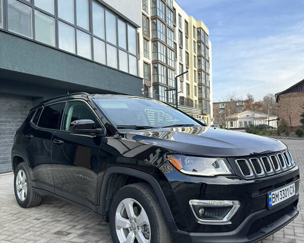 Черный Джип Компас, объемом двигателя 2.36 л и пробегом 20 тыс. км за 16999 $, фото 2 на Automoto.ua