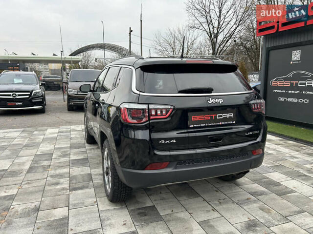 Черный Джип Компас, объемом двигателя 2.36 л и пробегом 54 тыс. км за 19100 $, фото 15 на Automoto.ua