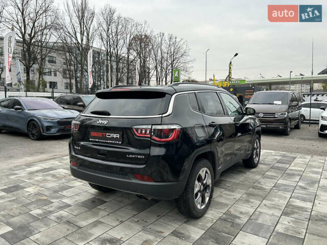 Черный Джип Компас, объемом двигателя 2.36 л и пробегом 54 тыс. км за 19100 $, фото 10 на Automoto.ua