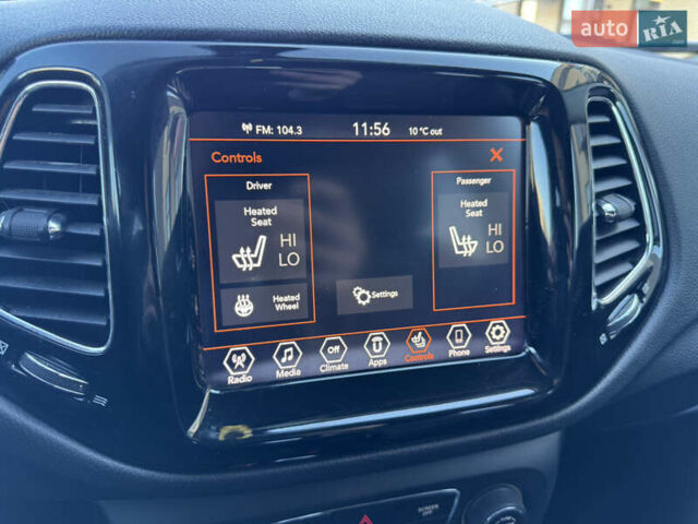 Чорний Джип Compass, об'ємом двигуна 2.4 л та пробігом 64 тис. км за 14800 $, фото 17 на Automoto.ua