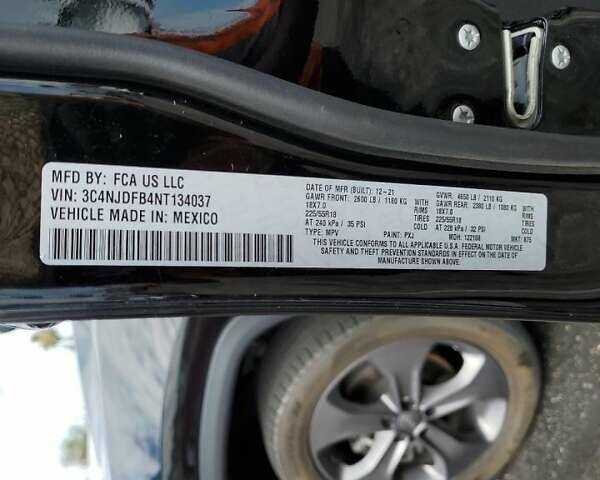 Черный Джип Компас, объемом двигателя 2.4 л и пробегом 57 тыс. км за 4500 $, фото 12 на Automoto.ua