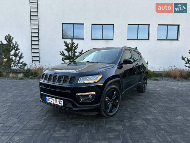 Черный Джип Компас, объемом двигателя 2.36 л и пробегом 139 тыс. км за 14999 $, фото 1 на Automoto.ua