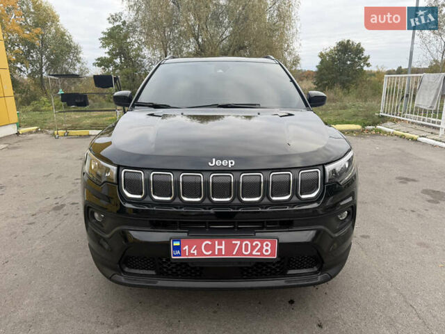 Черный Джип Компас, объемом двигателя 2.4 л и пробегом 33 тыс. км за 19800 $, фото 2 на Automoto.ua
