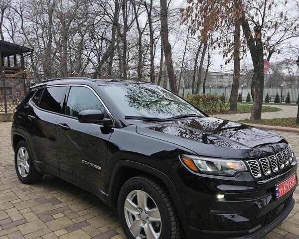 Черный Джип Компас, объемом двигателя 2.36 л и пробегом 45 тыс. км за 17999 $, фото 3 на Automoto.ua