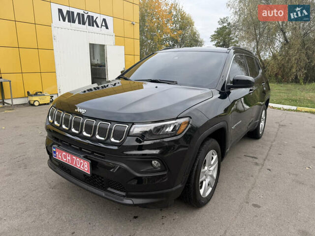Черный Джип Компас, объемом двигателя 2.4 л и пробегом 33 тыс. км за 19800 $, фото 1 на Automoto.ua