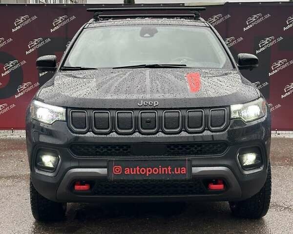 Черный Джип Компас, объемом двигателя 2.4 л и пробегом 25 тыс. км за 23700 $, фото 1 на Automoto.ua