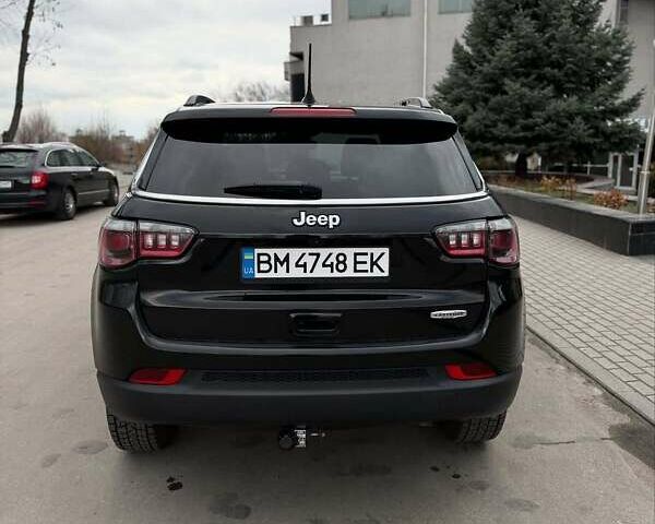Черный Джип Компас, объемом двигателя 1.5 л и пробегом 76 тыс. км за 18100 $, фото 5 на Automoto.ua